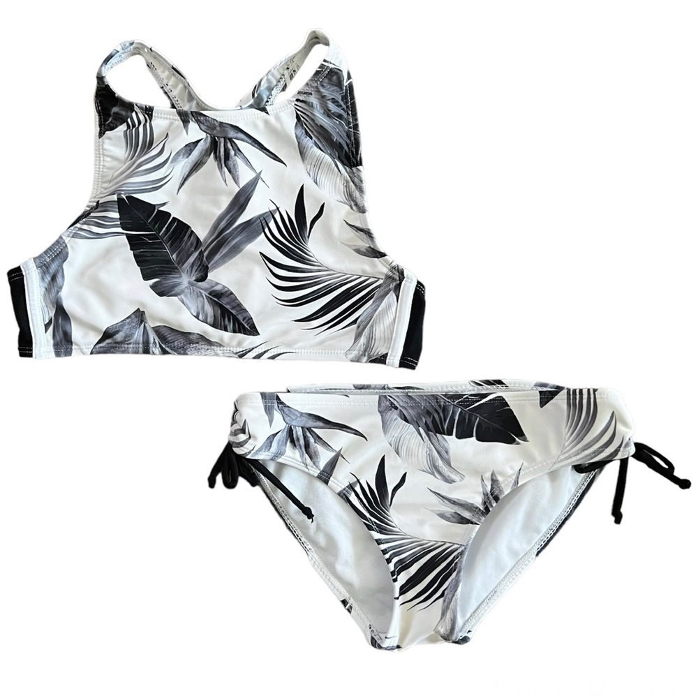 Girl’s 2-piece crop top bikini set (Size 12/14)